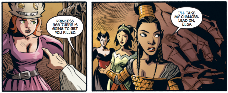 Illustration for article titled Princess Ugg caps off an exceptional year for female comic-book characters